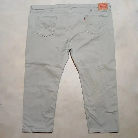 Lot of 2 Levi's 502 Jeans Size 54x30 (Actual 54x28) Tapered Leg Stretch Denim - Picture 5 of 15